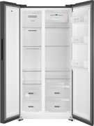 Отдельностоящий холодильник с инвертором Weissgauff WSBS 600 NoFrost Inverter Dark Grey фото 2 в Новосибирске