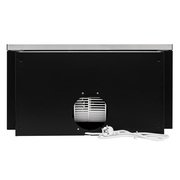Встраиваемая вытяжка KRONA Kamilla slim 600 black/inox (1 мотор) фото 3 в Новосибирске