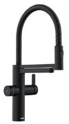 Смеситель 3-в-1 Бланко EVOL-S Pro Filter 526636 матовый черный фото в Новосибирске Смеситель 3-в-1 Blanco EVOL-S Pro Filter 526636 матовый черный фото в Новосибирске