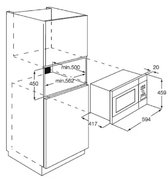 Микроволновая печь AEG MC2664E-M фото 3 в Новосибирске
