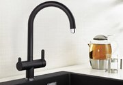 Смеситель Бланко TRIMA 526264 Silgranit антрацит фото 2 в Новосибирске Смеситель Blanco TRIMA 526264 Silgranit антрацит фото 2 в Новосибирске