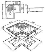 Мойка Smeg SP3A фото 2 в Новосибирске