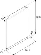 Стеновая панель Бертаззони 901347 фото 2 в Новосибирске Стеновая панель Bertazzoni 901347 фото 2 в Новосибирске