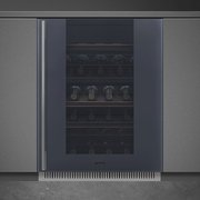 Встраиваемый холодильный шкаф для вина Smeg CVI138RG фото 2 в Новосибирске