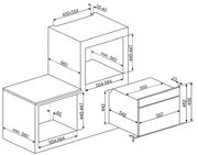 Компактный многофункциональный духовой шкаф Smeg SF4390MCX фото 2 в Новосибирске