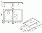Мойка Смег SP7915SRA фото 4 в Новосибирске Мойка Smeg SP7915SRA фото 4 в Новосибирске