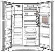 Холодильник Smeg SBS800P9 фото 3 в Новосибирске