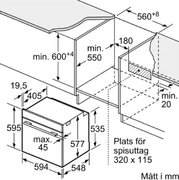Духовой шкаф Bosch HBG832DC1S фото 4 в Новосибирске