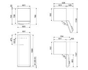Холодильник Smeg FAB28RPK5 фото 2 в Новосибирске