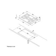 Газовая варочная панель Korting HG 965 CTRB фото 4 в Новосибирске