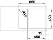 Мойка BLANCO ZIA 45 S Compact Silgranit антрацит фото 3 в Новосибирске Мойка BLANCO ZIA 45 S Compact Silgranit антрацит фото 3 в Новосибирске