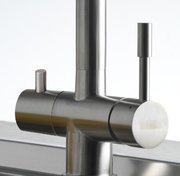 Смеситель Franke Atlas Clear Water нержавеющая сталь фото 2 в Новосибирске