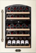 Встраиваемый винный шкаф Lofra ZBRBI41MD/A CANTINA 41 AVORIO BRONZO 2T