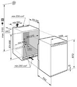 Встраиваемый холодильник Liebherr IK 1650 Premium фото 4 в Новосибирске