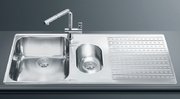 Мойка Смег LTS102D-2 фото 2 в Новосибирске Мойка Smeg LTS102D-2 фото 2 в Новосибирске