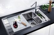 Мойка Бланко Axis II 5 S-IF нержавеющая сталь фото 2 в Новосибирске Мойка Blanco Axis II 5 S-IF нержавеющая сталь фото 2 в Новосибирске