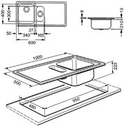 Мойка Смег LLR102 фото 2 в Новосибирске Мойка Smeg LLR102 фото 2 в Новосибирске