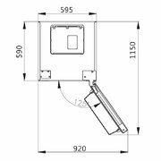 Холодильник Korting KNFC 62029 GW фото 3 в Новосибирске