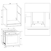 Электрический духовой шкаф Korting OKB 370 CMB фото 4 в Новосибирске