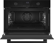 Компактный духовой шкаф с СВЧ Weissgauff OE 4551 DB Black Edition фото 2 в Новосибирске