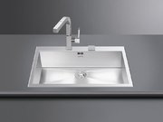 Мойка Смег VQ72RS-2 фото в Новосибирске Мойка Smeg VQ72RS-2 фото в Новосибирске