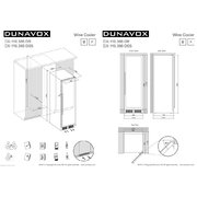 Винный шкаф Dunavox DX-119.386DSS фото 4 в Новосибирске