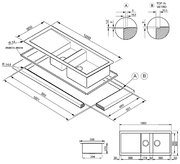 Мойка Смег LQR100F-2 фото 3 в Новосибирске Мойка Smeg LQR100F-2 фото 3 в Новосибирске