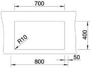 Мойка BLANCO CLARON 700-U нержавеющая сталь Durinox фото 4 в Новосибирске Мойка BLANCO CLARON 700-U нержавеющая сталь Durinox фото 4 в Новосибирске