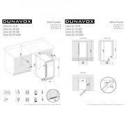 Винный шкаф Dunavox DAU-32.78DW фото 4 в Новосибирске