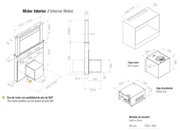 Встраиваемая в столешницу вытяжка Pando E-350/90 IX 1350 INT/EXT фото 4 в Новосибирске