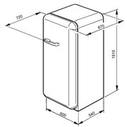 Холодильник Smeg CVB20RO фото 4 в Новосибирске