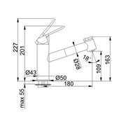 Смеситель Franke Chronos фото 3 в Новосибирске