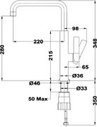 Смеситель Teka FOT 994 CHROME фото 4 в Новосибирске