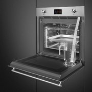 Духовой шкаф с паром Smeg SO6303APX фото 3 в Новосибирске