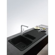 Смеситель Franke Smart Glenda выдвижной шланг нержавеющая сталь фото 4 в Новосибирске