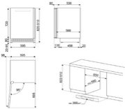 Встраиваемый винный шкаф Smeg CVI638LN1 фото 3 в Новосибирске