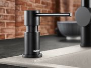 Дозатор для жидкого мыла Blanco Lato 525789 черный матовый фото 2 в Новосибирске