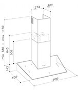 Вытяжка De Dietrich DHD 770 X фото 3 в Новосибирске