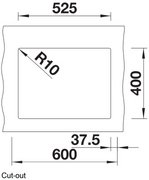 Мойка BLANCO SUBLINE 340/160-U Silgranit белый, чаша слева фото 3 в Новосибирске Мойка BLANCO SUBLINE 340/160-U Silgranit белый, чаша слева фото 3 в Новосибирске