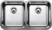 Мойка Бланко Supra 340/340-U нержавеющая сталь фото в Новосибирске Мойка Blanco Supra 340/340-U нержавеющая сталь фото в Новосибирске