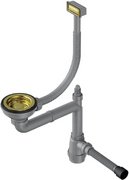 Арматура для одночашевых моек с прямоугольным переливом Omoikiri WK-1 LG фото в Новосибирске