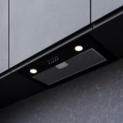 Встраиваемая вытяжка Krona LUISA 600 GLASS BLACK PB фото 2 в Новосибирске