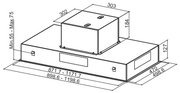Встраиваемая вытяжка Faber HEAVEN 2.0 X 120 фото 3 в Новосибирске