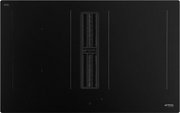 Варочная панель со встроенной вытяжкой Smeg HOBD382N2