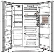 Холодильник Smeg SBS800A1 фото 3 в Новосибирске