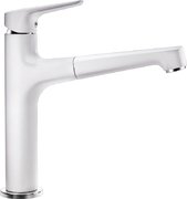 Смеситель Бланко Felisa-S Silgranit белый фото в Новосибирске Смеситель Blanco Felisa-S Silgranit белый фото в Новосибирске