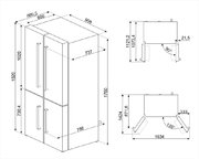 Холодильник Smeg FQ60X2PE1 фото 3 в Новосибирске