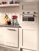Компактный духовой шкаф с пароваркой Smeg SF4920VCP фото 3 в Новосибирске