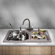 Мойка Omoikiri MARU 86-2 BE фото 4 в Новосибирске