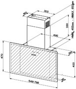 Вытяжка Faber V-AIR FLAT KL A80 фото 2 в Новосибирске